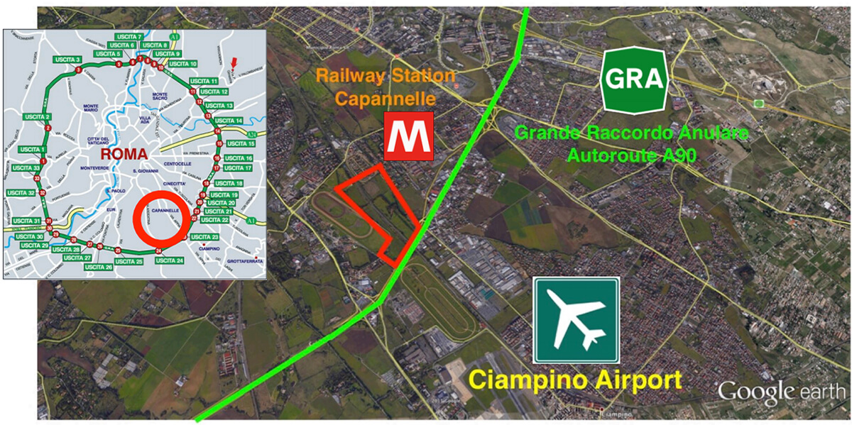 Terreno Ciampino Roma - La Maranella